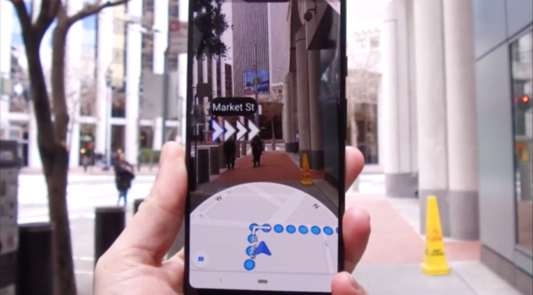 Google Maps e realtà aumentata: primi test pubblici Google Maps e realtà aumentata: primi test pubblici